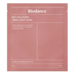 Biodance Bio Collagen-Real Deep Mask, nawilżająca maska z kolagenem i kwasem hialuronowym na płachcie, 34 g