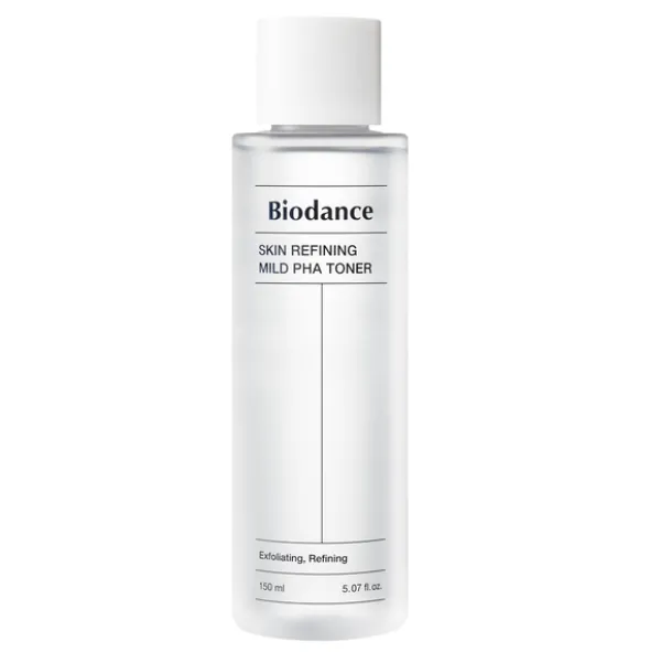 Biodance, Skin Refining Mild PHA Toner, tonik do twarzy z kwasem PHA, 150 ml