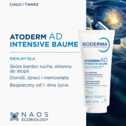 Bioderma Atoderm AD Intensive Baume, balsam emolientowy, 200 ml