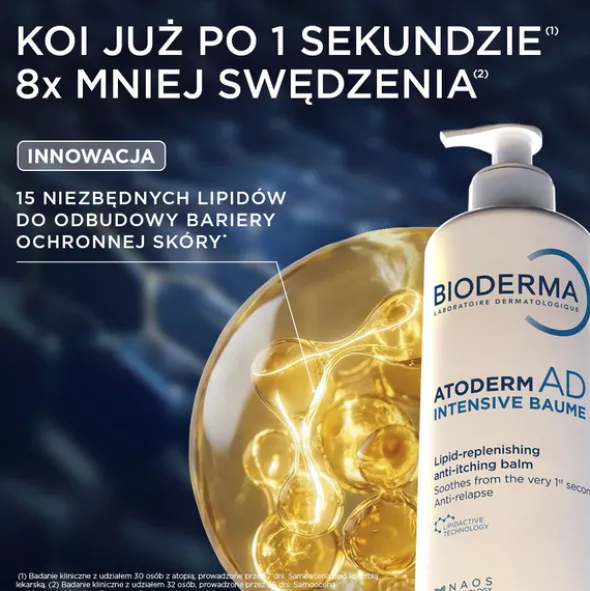 Bioderma Atoderm AD Intensive Baume, balsam emolientowy, 200 ml