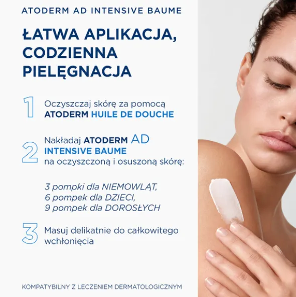 Bioderma Atoderm AD Intensive Baume, balsam emolientowy, 200 ml
