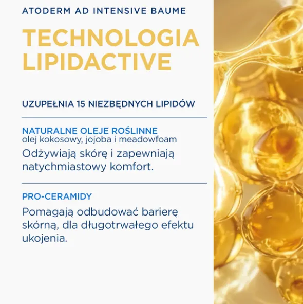 Bioderma Atoderm AD Intensive Baume, balsam emolientowy, 200 ml
