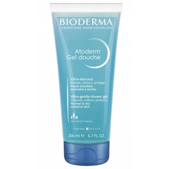 Bioderma Atoderm Gel douche, nawilżający żel pod prysznic i do kąpieli, 200 ml
