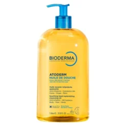 Bioderma Atoderm Huile de douche, olejek do kąpieli i pod prysznic do ciała i twarzy, 1000 ml