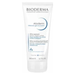 Bioderma Atoderm Intensive Gel moussant, łagodny żel oczyszczający i natłuszczający, 200 ml