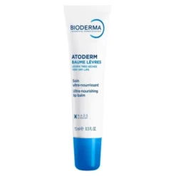 Bioderma Atoderm Levres, odżywczy i regenerujący balsam do spierzchniętych i suchych ust, 15 ml