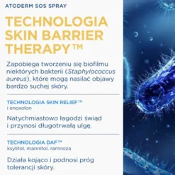 Bioderma Atoderm SOS, spray ultra łagodzący, 200 ml