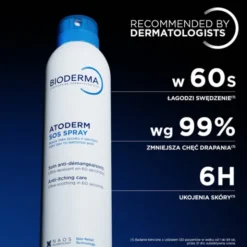 Bioderma Atoderm SOS, spray ultra łagodzący, 200 ml