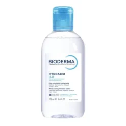 Bioderma Hydrabio H2O, nawilżająca woda micelarna do oczyszczania twarzy i zmywania makijażu, 250 ml