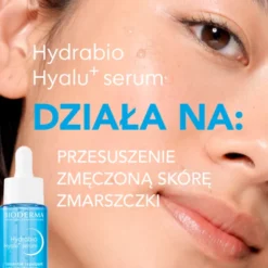 Bioderma Hydrabio Hyalu+, serum nawilżające przeciwzmarszczkowe, 30 ml