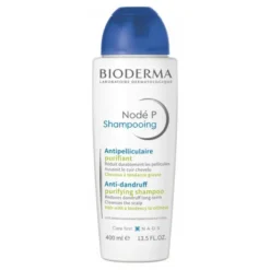Bioderma Node P, oczyszczający szampon przeciwłupieżowy do włosów przetłuszczających, 400 ml