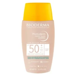 Bioderma Photoderm Nude Touch, podkład z filtrem SPF 50+, kolor jasny, 40 ml