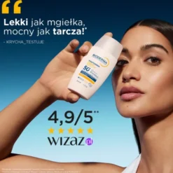 Bioderma Photoderm XDefense Ultra-Fluid, ochronny ultralekki fluidSPF 50+, bezbarwny, 40 ml