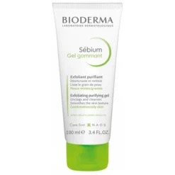 Bioderma Sebium Gel Gommant, myjący żel złuszczający - peeling, 100 ml