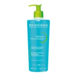 Bioderma Sebium Gel Moussant, żel do mycia twarzy, antybakteryjny, 500 ml