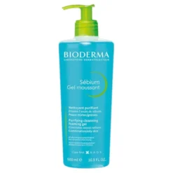 Bioderma Sebium Gel Moussant, antybakteryjny żel do mycia twarzy, 200 ml