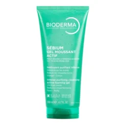 Bioderma Sebium Gel moussant actif, żel oczyszczający do skóry tłustej i trądzikowej, 200 ml