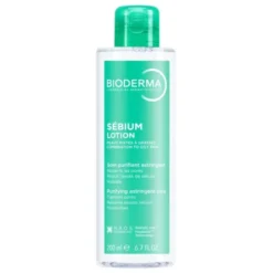 Bioderma Sebium, lotion oczyszczający, zwężający pory, 200 ml