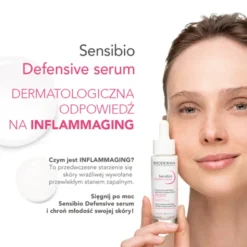 Bioderma Sensibio Defensive, łagodzące serum nawilżające, 30 ml