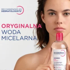 Bioderma Sensibio H2O, woda micelarna do skóry wrażliwej, 500 ml