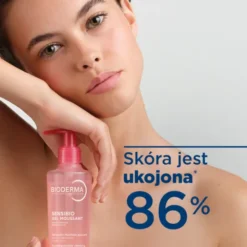 Bioderma Sensibio Moussant Gel, kojący żel micelarny dla skóry wrażliwej, 200 ml