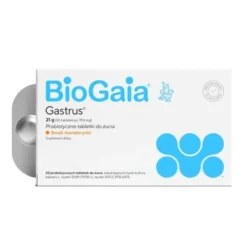 BioGaia Gastrus, tabletki do żucia o smaku mandarynkowym, 30 szt.