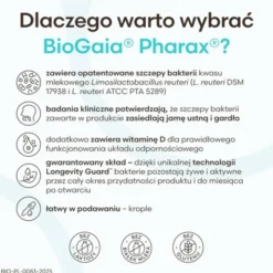 Biogaia Pharax, krople, 5 ml