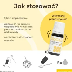 BioGaia Protectis Baby, krople dla dzieci, 5 ml