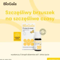 BioGaia Protectis Baby, krople dla dzieci, 5 ml