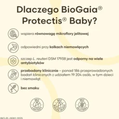 BioGaia Protectis Baby, krople dla dzieci, 5 ml