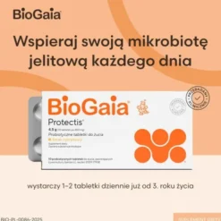 BioGaia, tabletki do żucia, probiotyczne, 10 szt.