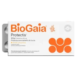 BioGaia, tabletki do żucia, probiotyczne, 10 szt.