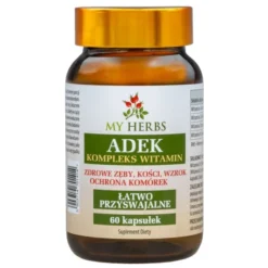 Bio Herbs ADEK Kompleks Witamin, kapsułki, 60 szt.