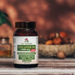 Bio Herbs Cod Liver Oil, kapsułki, 60 szt.