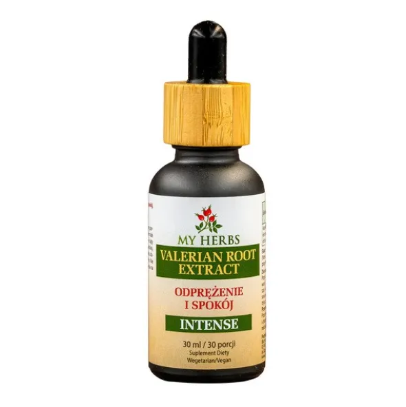 Bio Herbs Valerian Root Extract, krople, 30 ml