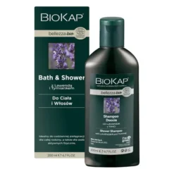 Biokap Belleza BIO, szampon i płyn pod prysznic, 200 ml