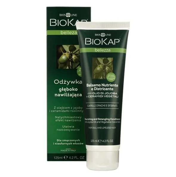 Biokap Belleza, odżywka głęboko nawilżająca, 125 ml
