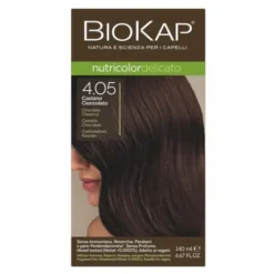 Biokap Nutricolor Delicato, farba do włosów, 4.05 czekoladowy kasztan,140 ml