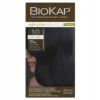 Biokap Nutricolor Delicato Rapid, farba do włosów 1.0 naturalna czerń, 135 ml