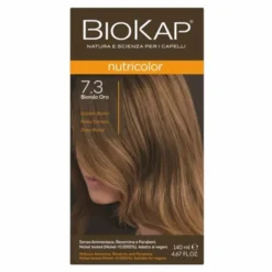 Biokap Nutricolor, farba do włosów, 7.3 złoty blond, 140 ml