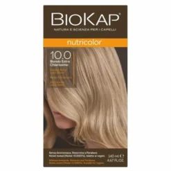 Biokap Nutricolor, farba do włosów, 10.0 złoty bardzo jasny blond, 140 ml