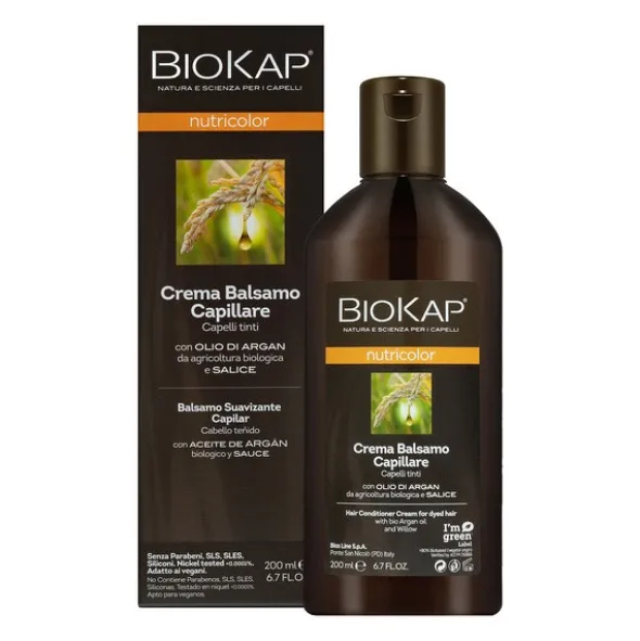 Biokap Nutricolor, odżywka odbudowująca w kremie, 200 ml