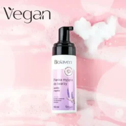 Biolaven Organic, pianka myjąca do twarzy, 150 ml
