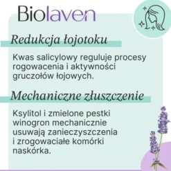 Biolaven, peeling do skóry głowy, 155 g
