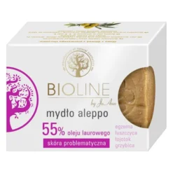 Bioline By JoAnn, mydło Aleppo, 55% oleju laurowego, 200 g