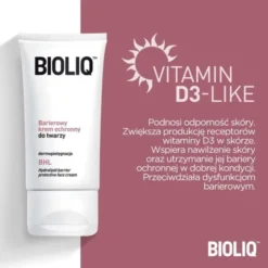 Bioliq BHL, barierowy krem ochronny do twarzy, 50 ml