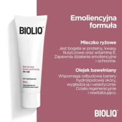 Bioliq BHL, barierowy krem ochronny do rąk, 75 ml
