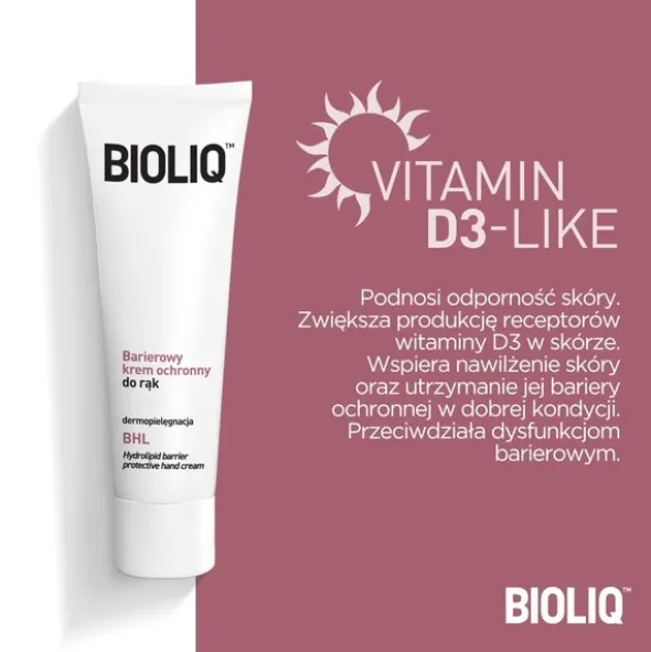 Bioliq BHL, barierowy krem ochronny do rąk, 75 ml