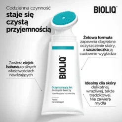 Bioliq Clean, oczyszczający żel do mycia twarzy z peelingującą szczoteczką, 125 ml