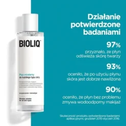 Bioliq Clean, płyn micelarny do każdego typu cery, 200 ml